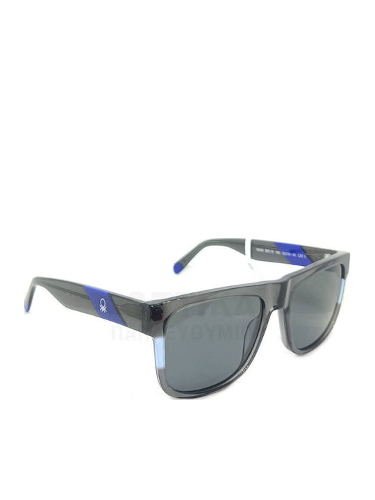Benetton Men's Sunglasses With Gray Frame And Gray Lens BE5110 905