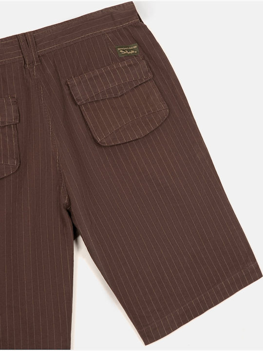 Herren Shorts Braun