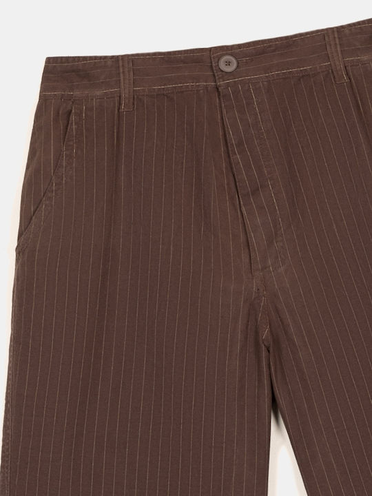 Herren Shorts Braun