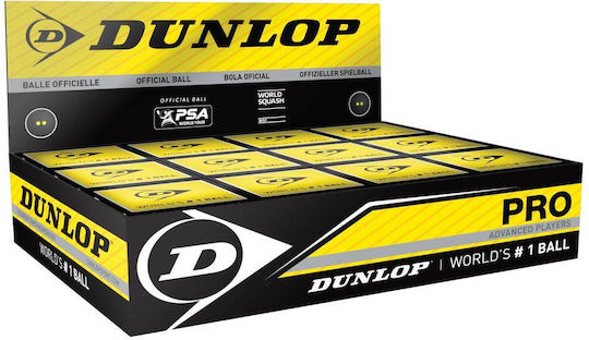 Dunlop Squash Balls 12 Pieces
