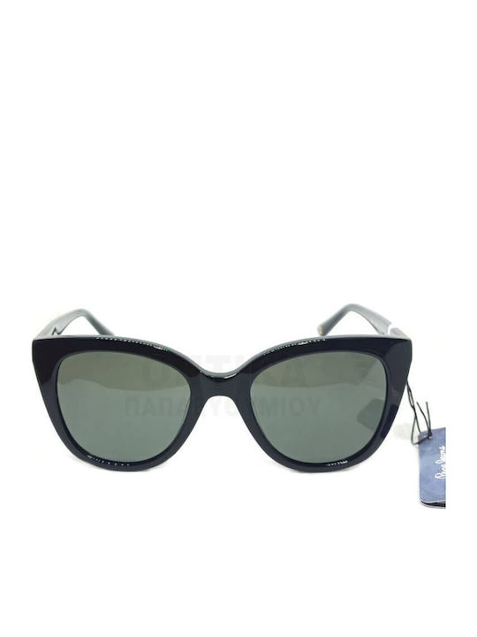 Pepe Jeans Pj7476 001 Слънчеви Очила Черни с Рамка