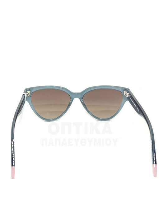 Benetton Unisex Sunglasses With Blue Frame And Brown Lens BE5094 901