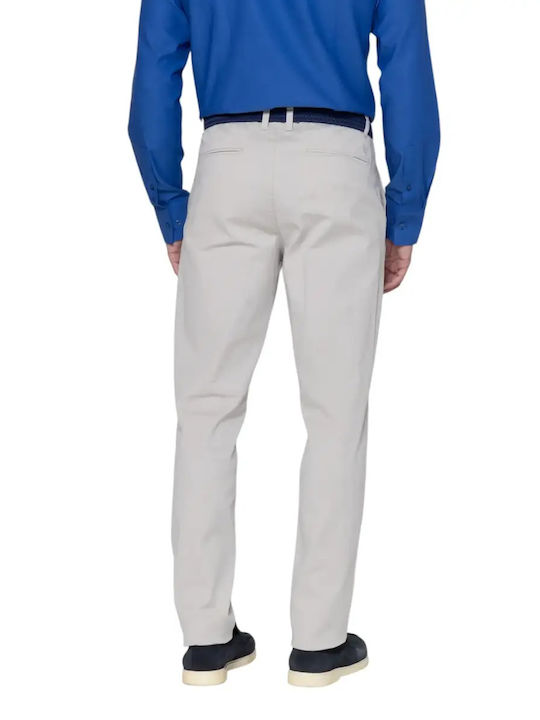 Chino Trousers in Regular Fit Gray
