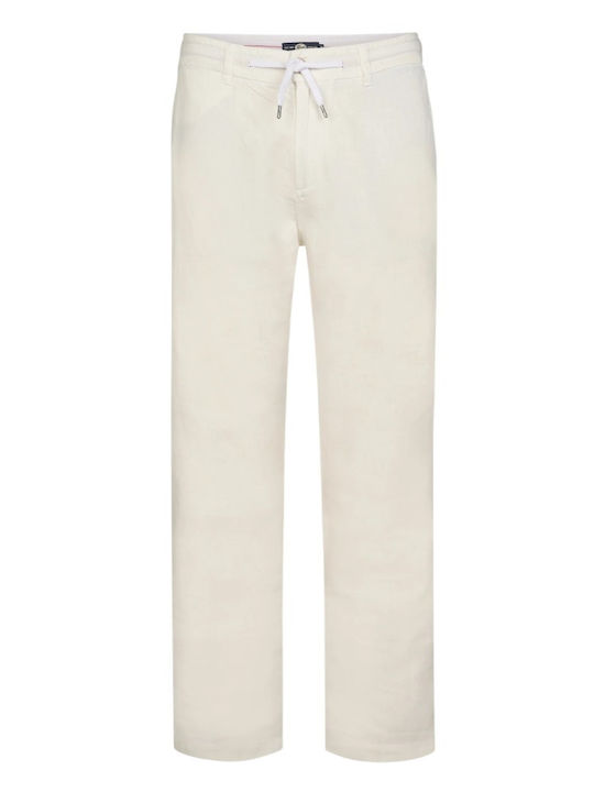 Chino Trousers In Relaxed Fit White