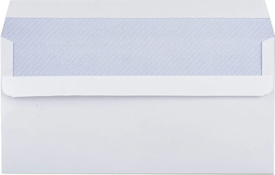 Self-Adhesive Courier Document Pockets C6 162x120mm 10 Pieces