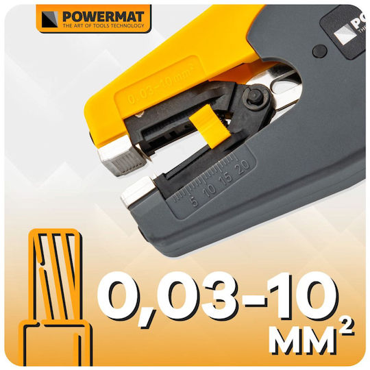 Powermat Πένσα Απογύμνωσης Καλωδίων με Μήκος 200mm