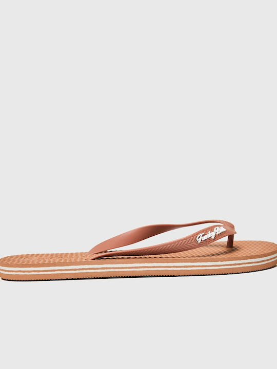 Flip Flops in Brown Colour