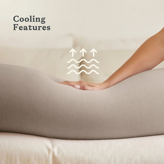 Bbhugme Beige Pregnancy & Breastfeeding Pillow