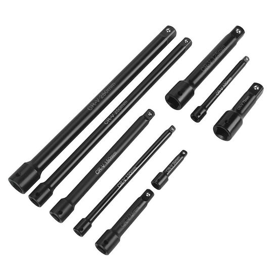Kraft&Dele Kd12532 Ratschenverlängerungen Satz 1/4" 3/8" 1/2" 9 Stück