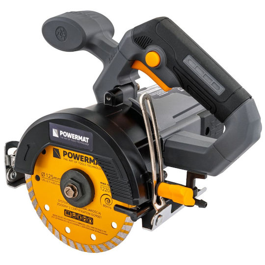Powermat Φαλτσοπρίονο Ρεύματος 1400W Διαμέτρου 125mm