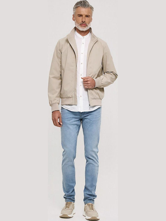 Bomber Jacket Beige