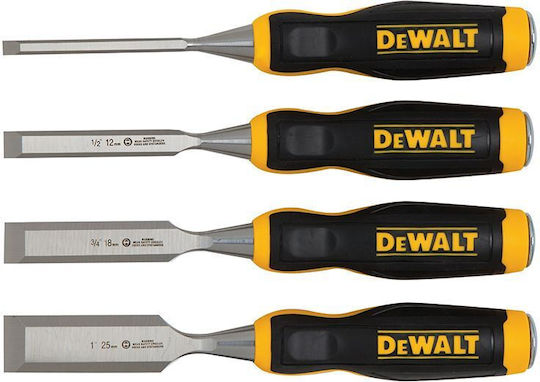 Dewalt Dwht0-16063 Holzarbeiten Meißel Set 8-25 Mm 4 Stücke
