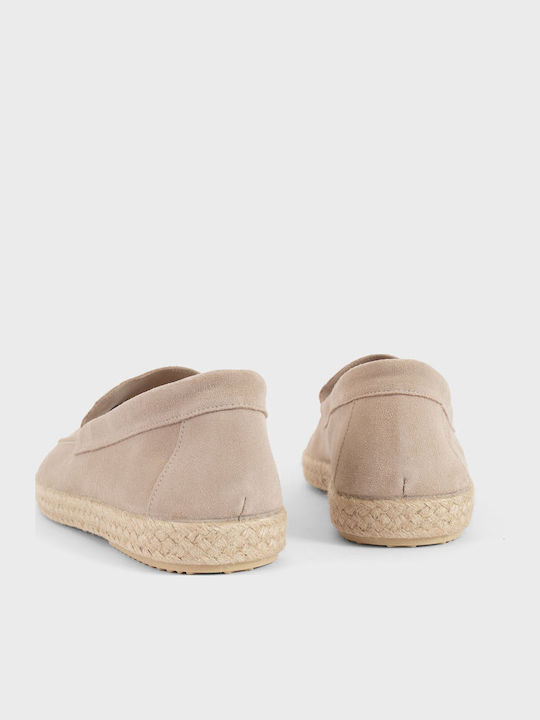 Herren Mokassins in Beige Farbe
