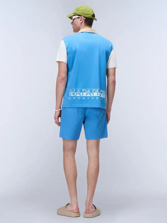 Napapijri Box Box Herren-Bademode Kurze Hosen Blau