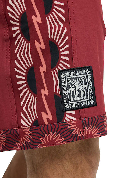 Surfsilk Men's Swim Shorts Burgundy