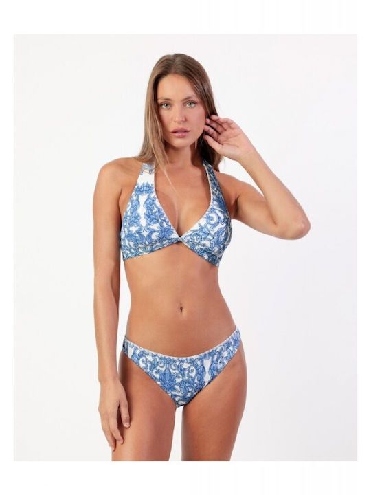 Bikinioberteile Dreieck Blau Keramik