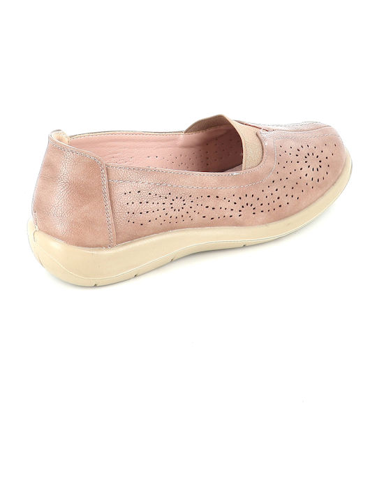 Women's Moccasins in Beige Colour 242/42-58_BEIGE