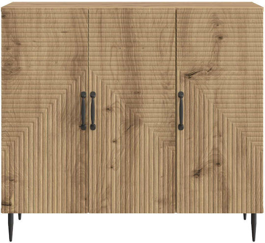 Holzsideboard Braun 89x34.5x80cm
