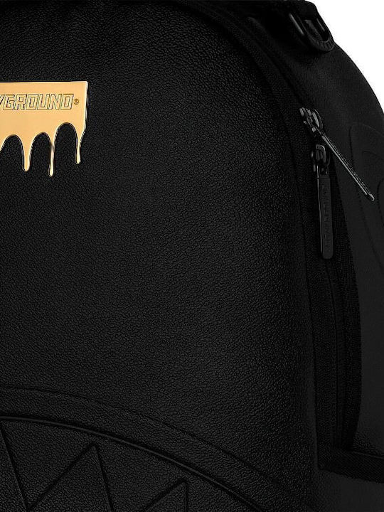 Sprayground Drip Σχολική Τσάντα Πλάτης Μαύρη με Θήκη για Παγούρι