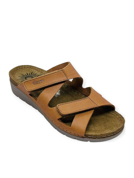 Leather Women's Anatomic Brown Sandals