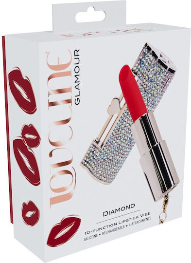 Diamond Mini Κλειτοριδικός Δονητής Ασημί