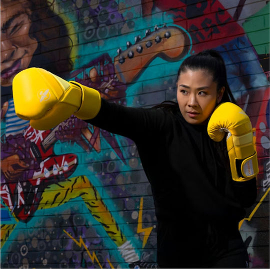 Hayabusa Leather Boxing Gloves for Competition Yellow