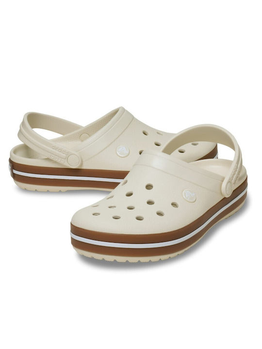 Crocband Παιδικά Ανατομικά Σαμπό Θαλάσσης Μπεζ