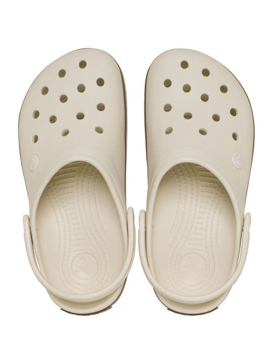 Crocband Παιδικά Ανατομικά Σαμπό Θαλάσσης Μπεζ