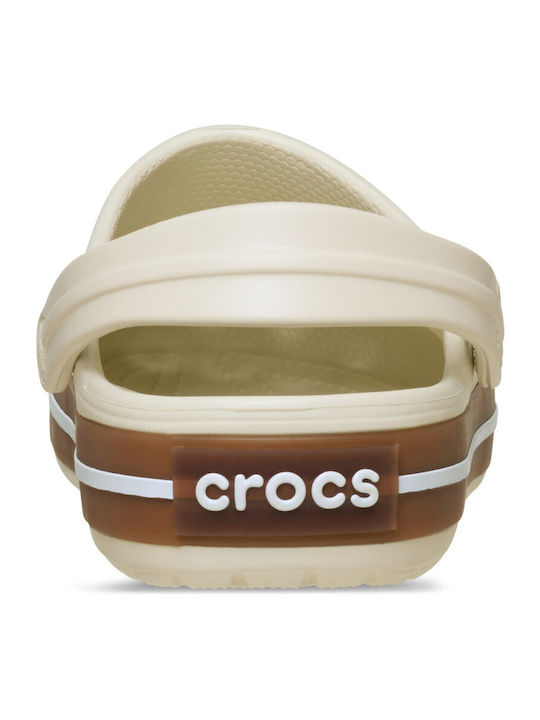 Crocband Παιδικά Ανατομικά Σαμπό Θαλάσσης Μπεζ