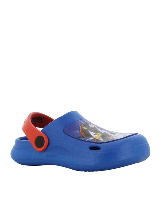Kids Beach Clogs Blue