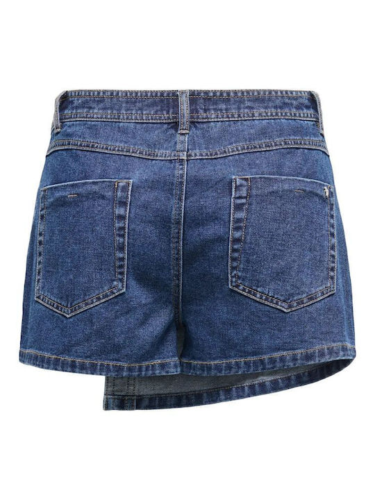 Women's Denim Skorts Navy Blue