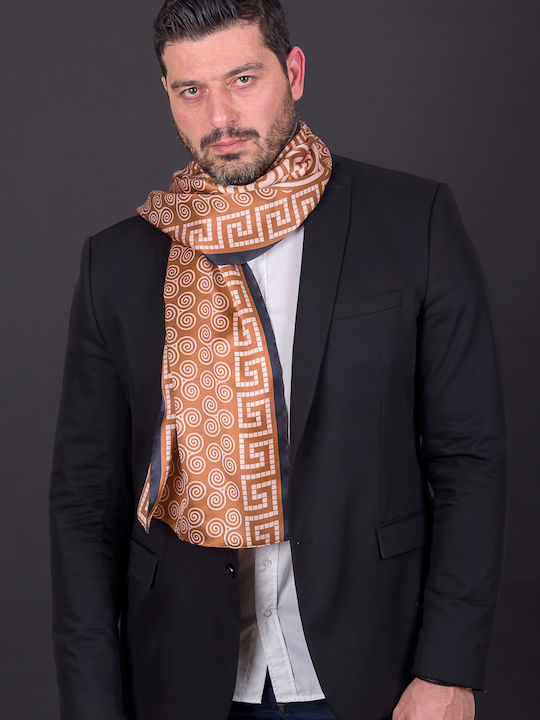 Kalfas Luxury Silk Μαντήλι Γυναικείο Μεταξωτό Φουλάρι