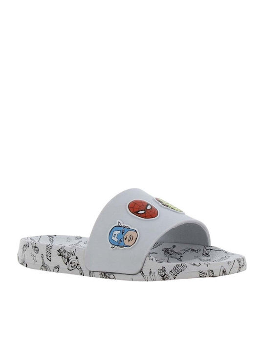 Kids' Flip Flops Slides White