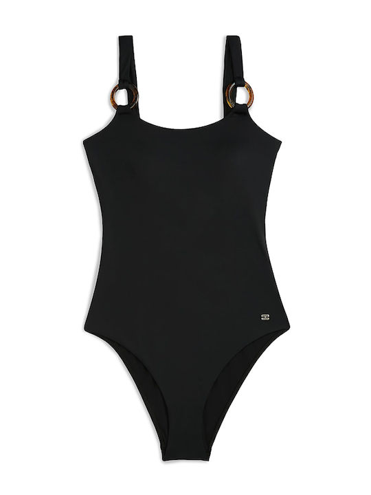 Black One Piece Swimsuit