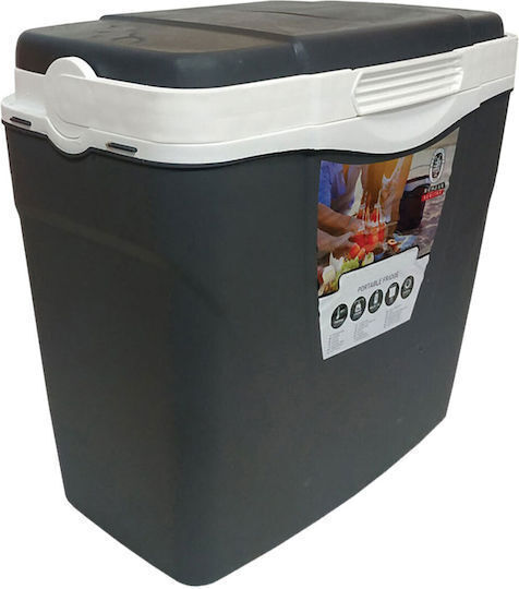 Sidirela Tragbares Kühlschrank 24lt Grau