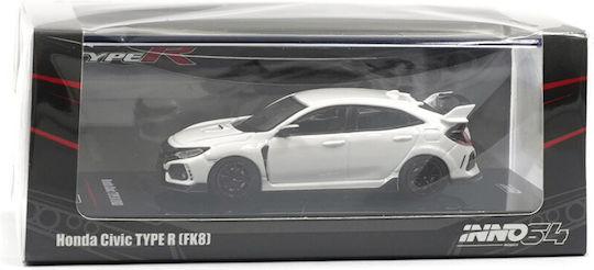 Model Mașină Honda Civic Type-r Fk8 Alb Scara 1:64 Inno64