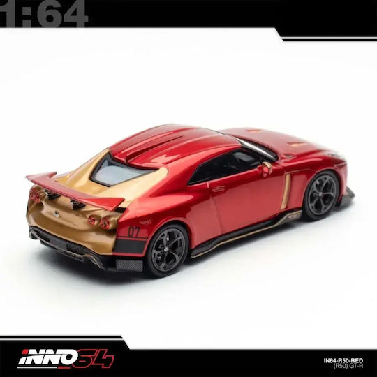 Model Mașină Nissan R50 Gt-r Italsedign Roșu Scara 1:64 Inno64