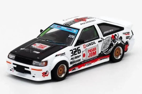 Модел Автомобил Toyota Corolla Levin Ae86 #326 Trackerz Racing 1:64 Inno64