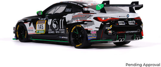 Model Mașină BMW M4 GT4 Negru Cerny Motorsport 2024 Scara 1:18 Otto Models Ot1172