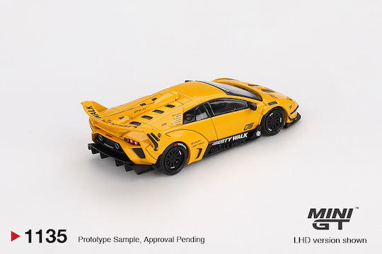 Lamborghini Murcielago Lbsilhouette Works Gt Evo Yellow 2025 Car Model 1:64 Mini GT MGT01135-L