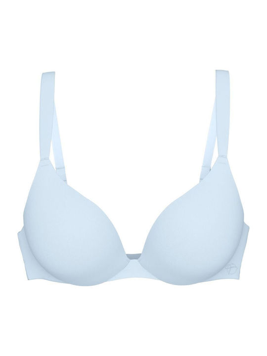Body Make-up Illusion Wp Ex Light Blue Bra with Light Padding & Underwire