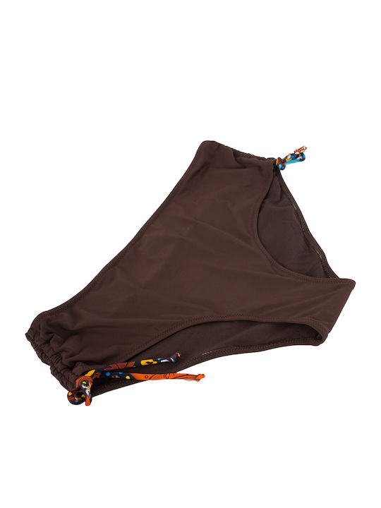 Plus Size Women's Bikini Swimsuit Underwire Flexfit Cups Brown