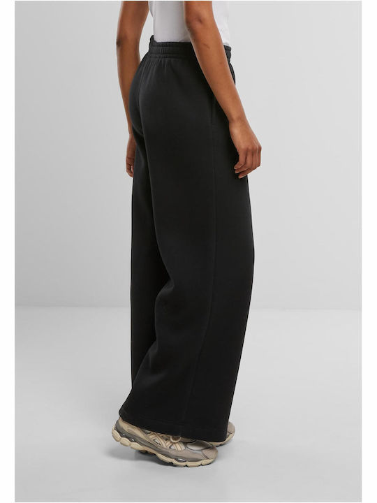 Pantaloni Trening Cu Pantaloni Evazati Negru