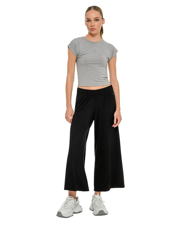 Flared Sweatpants Black