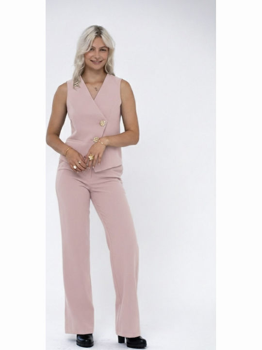 Pink Women's Vest