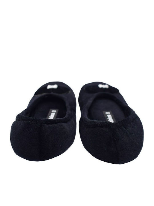 Closed-Toe Women's Black Slippers 28724_SAROC_BLACK