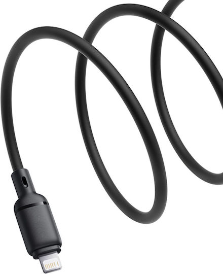 Baseus USB-A към Lightning Кабел Черен 1м P10377702113-00