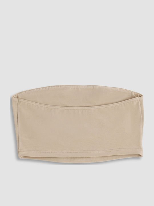 Women's Sports Bra Beige