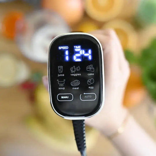 Kohersen Ραβδομπλέντερ με Πλαστική Ράβδο 1200W Γκρι