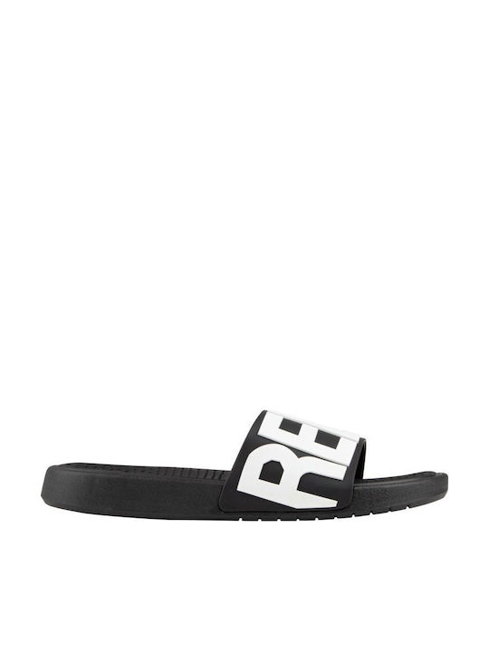 Men's Black Slides
